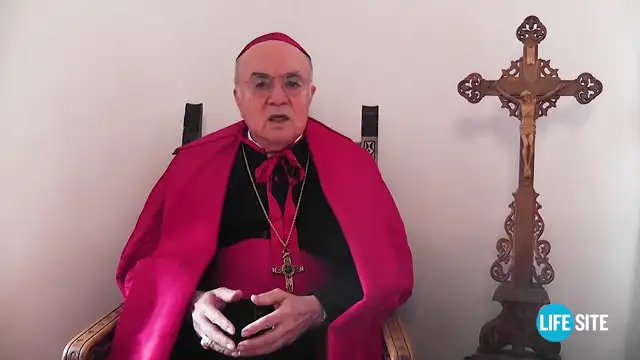 Abp. Vigano: Globalist precepts reflect ‘antichurch of Satan’