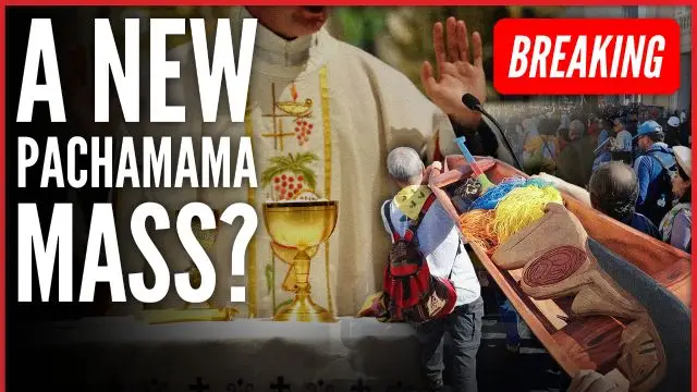 BREAKING: Pope Francis' Vatican Advancing New Shaman Mass?