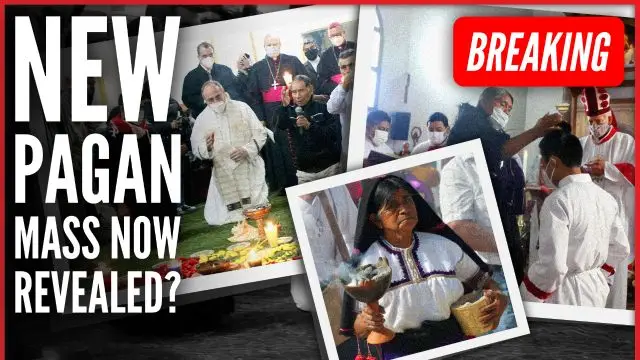 Jarring Details REVEALED From Pope Francis' New Pagan Mass