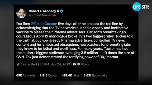 Tucker Carlson’s exit from Fox News