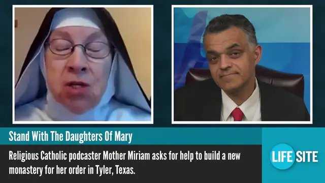WATCH: Mother Miriam LIVE With John-Henry Westen