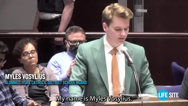 Catholic school board bars conservative media