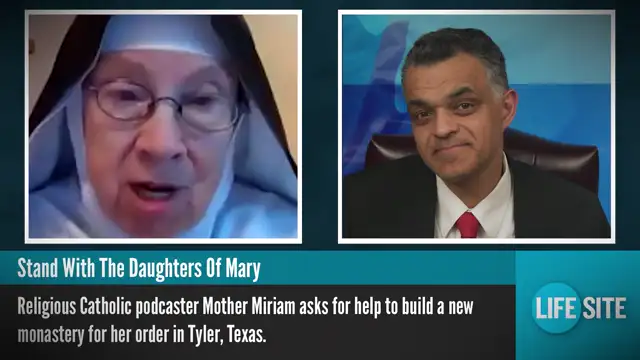 Mother Miriam's URGENT Need from Catholics