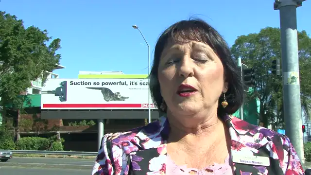 Brisbane vacuum cleaner billboard