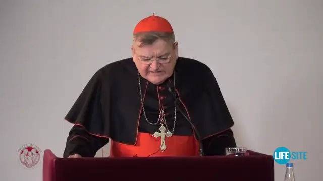 Cardinal Burke: Rome Life Forum 2016, full talk