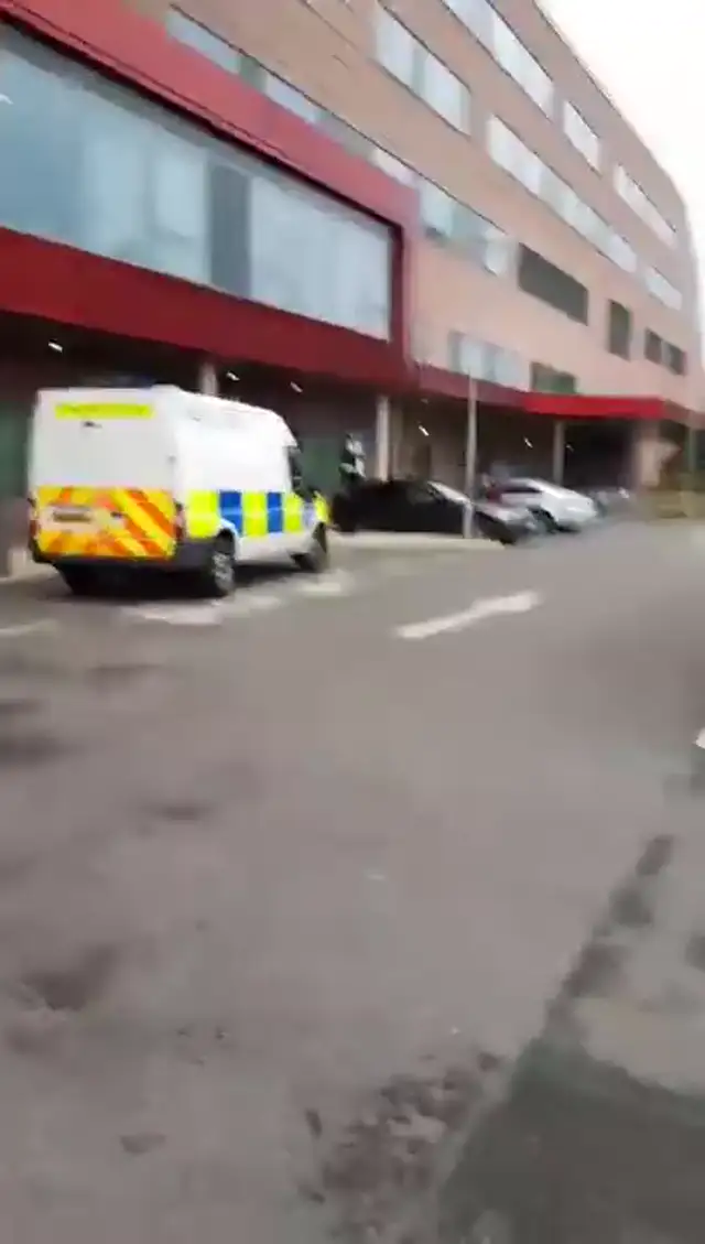 Alder Hey exits blocked April 12, 2018