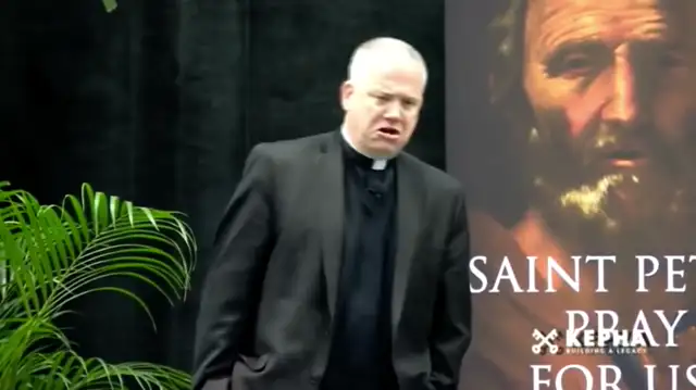 Fr. Larry Richards condemns parents of large, daily mass going families