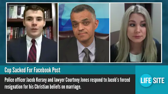 Police officer Jacob Kersey | Christian marriage UNDER ARREST