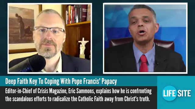 SAMMONS_JHWCRISIS: Souls led astray under Pope Francis