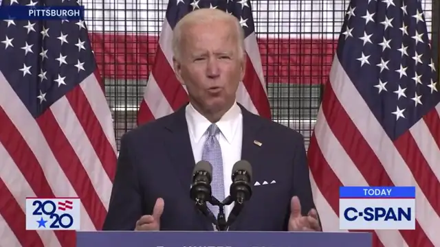 Biden blames Trump for leftist violence, destruction in Dem-run cities