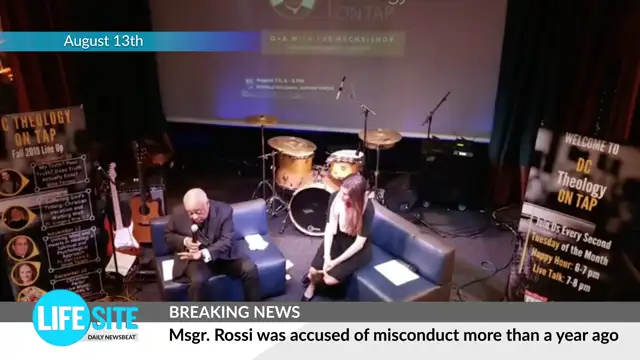 Abp. Gregory comments on allegations against basilica rector Msgr. Rossi