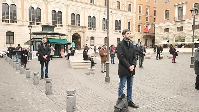 At heart of Rome, 100 Catholics silently protest Vatican silence on homosexuality in abuse crisis