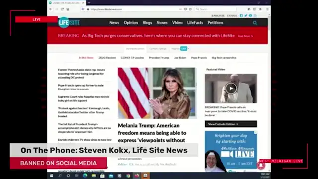 Big Tech is ‘subverting’ the Constitution, attacking Trump supporters