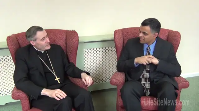 Bishop of Shrewsbury Mark Davies - LifeSiteNews.com interview