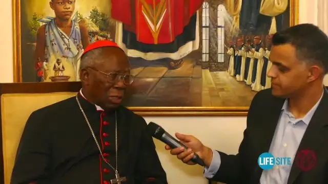 Cardinal Arinze shatters ''regional diversity'' argument