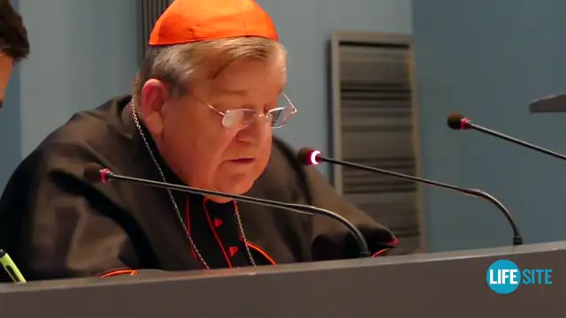 Cardinal Burke denounces ‘intercommunion’