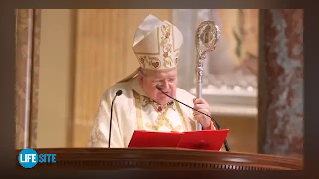 Cdl. Burke warns of ''Great Reset,'' condemns ''Marxist materialism''