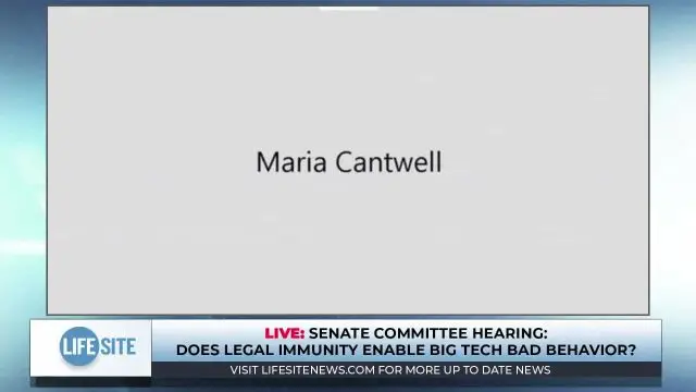 Does legal immunity enable Big Tech bad behavior - Livestream Senate hearing