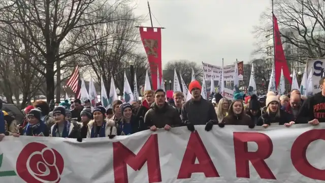 Hollywood artist Joy Villa marches for life