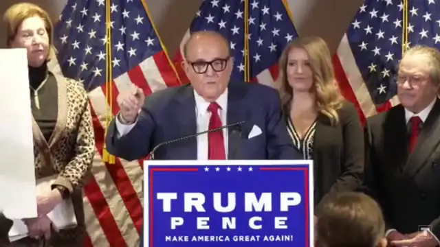 LIVE - Trump Campaign News Conference on Legal Challenges