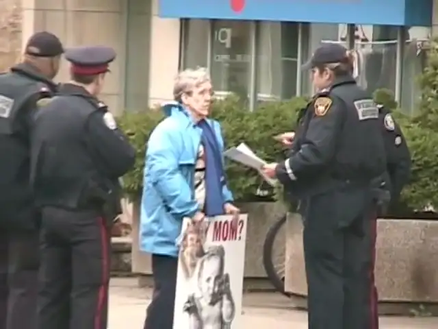 Linda Gibbons Arrested October 30, 2012