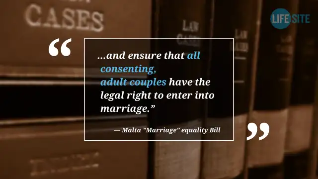 Malta passes Gay ''Marriage'' - The facts