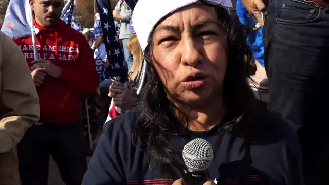 Massive crowd rallies for President Trump at ''Million MAGA March''