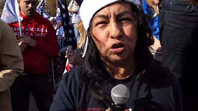 Massive crowd rallies for President Trump at ''Million MAGA March''