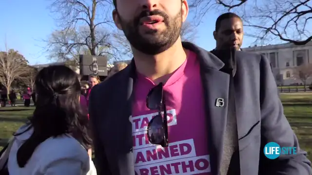 PP Cecile Richards runs away from LifeSite question