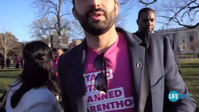 PP Cecile Richards runs away from LifeSite question