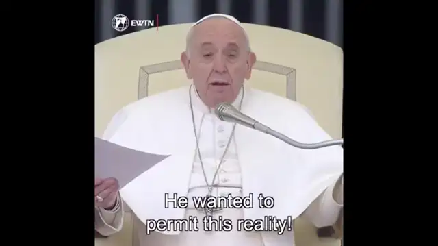 Pope - God ''wanted to permit'' many religions