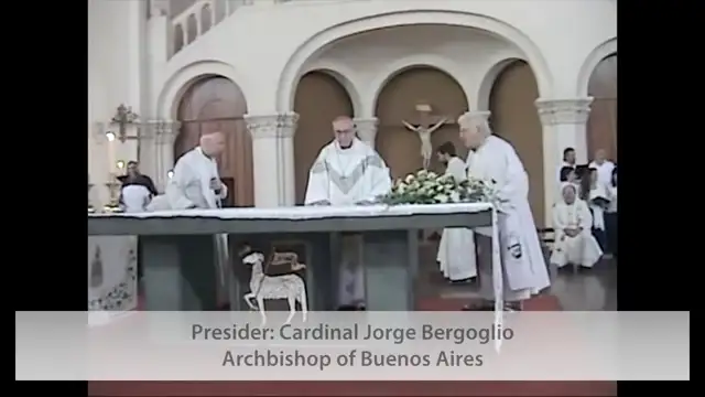 Pope Francis - puppet Mass and Tango Mass