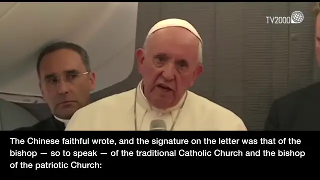 Pope Francis mentions Viganò Sept. 26, 2018