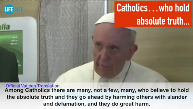 Pope being harsh ''I've not seen that'' - Cardinal Cupich