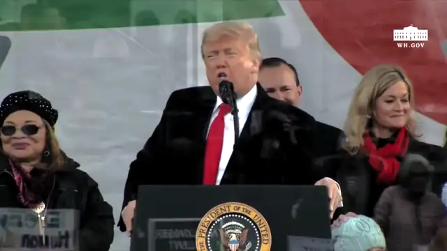 President Trump’s full speech at 2020 March for Life
