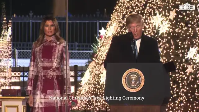 President Trump - The cross is ‘a powerful reminder of the meaning of Christmas’