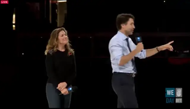 Prime Minister Trudeau urges 16,000 youths to ''change the world''