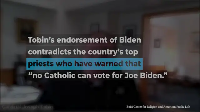 Pro-LGBT US cardinal - Catholics in ‘good conscience’ can vote for pro-abortion Biden