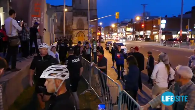 Pro-aborts disrupt 2016 Ottawa Candlelight Vigil
