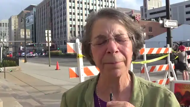 Pro-lifers protest outside Democrat debates