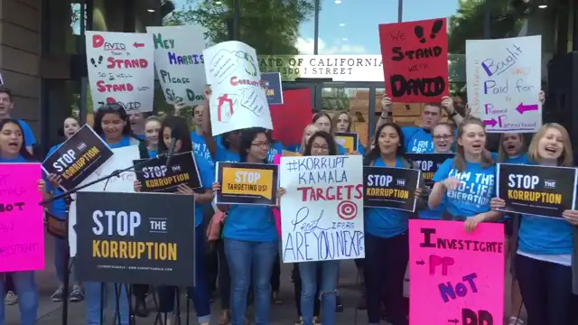 Pro-life youth to California AG Kamala Harris - RESIGN