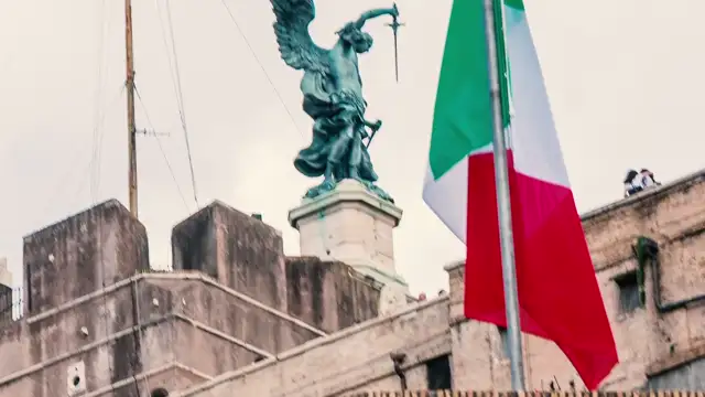 Steps from Vatican, 200 Catholics implore the angels to banish demons ahead of Amazon Synod