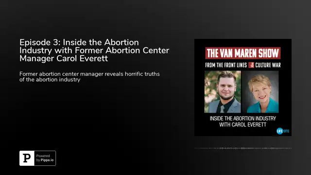 Th Van Maren Show - Inside the Abortion Industry with Former Abortion Center Manager Carol Everett