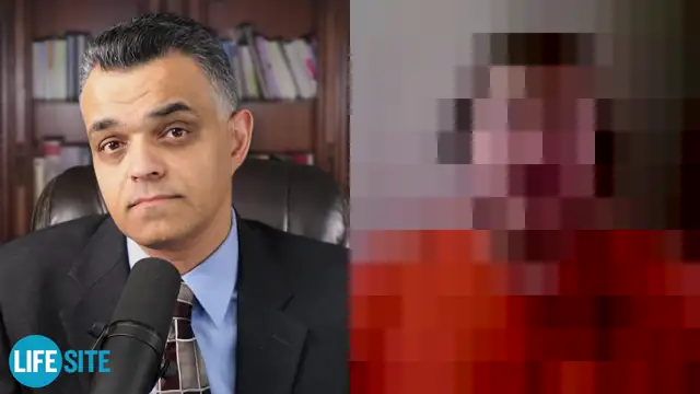 This Capitol protestor tried to stop windows from being broken