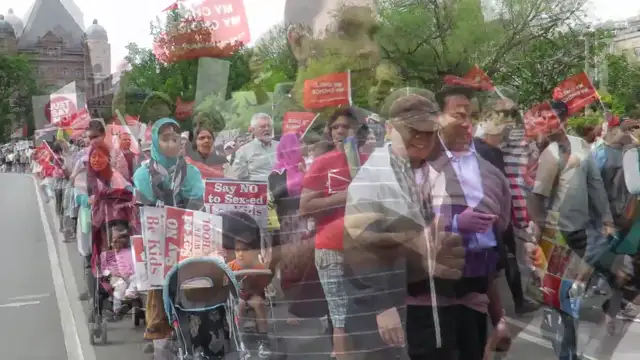 Thousands rally against Wynne sex-ed on June 7