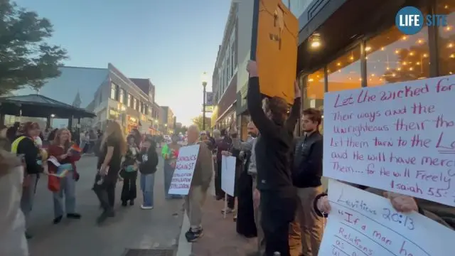 Rosary Protest